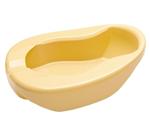 Bedpan - Durable plastic contruction.&amp;nbsp; Color:&amp;nbsp; Gold.