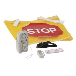 Image of High Visibility Door Alarm Banner With Magnetically Activated Alarm System 4