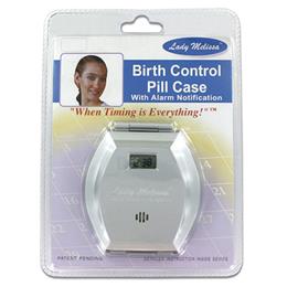 Birth Control Pill Case with Alarm Notification