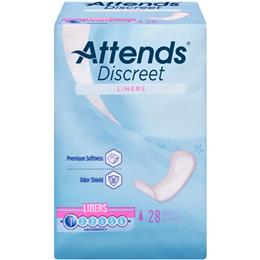 Image of ADLINER - Attends Discreet Panty Liners, 28 count (x24) 3