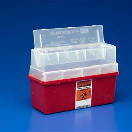 CONTAINER SHARPS 2.5 QT RED - Image Number 6969