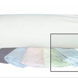 Round Cervical Pillow Cover Removable White