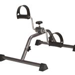 Exercise Peddler With Attractive Silver Vein Finish - Product Description&lt;/SPAN