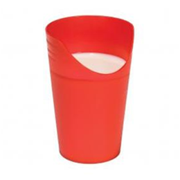 Power of Red Nose Cutout Cup