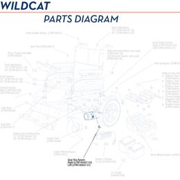 Drive Medical :: Gearbox Assembly Right for Wildcat