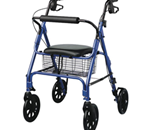 Rollators with 8&quot; Wheels - 
    These Rollators offer a fully padded seat with pou