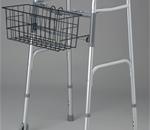 BASKET WALKER FOR 2 BUTTON WALK - Walker Basket: This Wire Basket Attaches To Almost Any Walker. M
