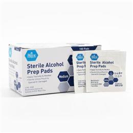 ALCOHOL PREP PADS,STERILE,MED