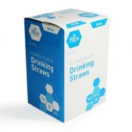 STRAWS,FLEX PLASTIC DRINKING
