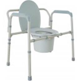 Drive Medical :: Heavy Duty Bariatric Folding Bedside Commode Seat