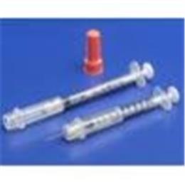 SYRINGE,SAFETY 29G 1CC 1/2