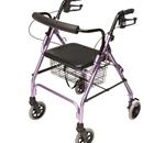 4 - Wheeled Rollators - This rolling &quot;walker&quot; has a padded seat and backrest, and loop b