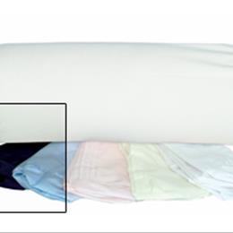 Round Cervical Pillow Cover Removable Navy