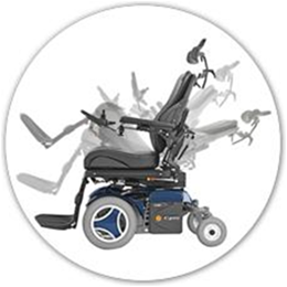 Image of C400 Corpus 3G Front Wheel Power Wheelchair 3