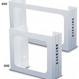 Glove Box Holder Wall Mount Holds 3 Boxes White