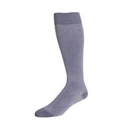 Dr. Comfort :: Rejuva® Opaque Diamond Socks for Men and Women (15-20)