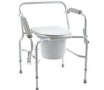 Invacare Drop-Arm Commode - The Invacare Drop Arm Commode is designed to help accommodate tr