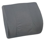 Lumbar Cushion - 
    Removable, machine washable polyester/cotton cover