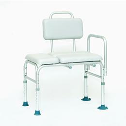 Padded Transfer Bench With Suction Feet
