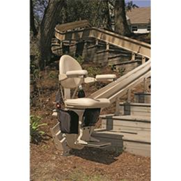 Elite Outdoor Curved Stair Lift