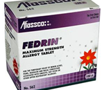 Fedrin (Cold &amp; Sinus Relief) - 100 Tablets/Box - This our maximum strength allergy tablet. For the temporary r
