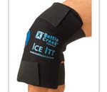 Ice It! Cold Comfort Knee System - Ice It!&amp;reg; ColdCOMFORT&amp;trade; Knee therapy system is an articu