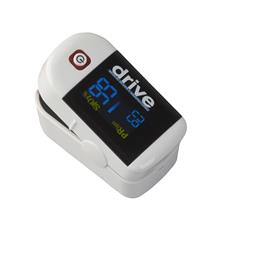 Image of Clip Style Fingertip Pulse Oximeter With Dual View Lcd