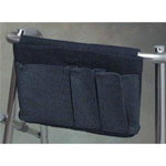 Universal Walker Pouch - 
    Attaches easily to walkers with hook and loop clos