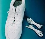 Perma-Ty™ Elastic Shoelaces - Ingeniously designed laces stretch so that the foot can slip int