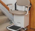 SL350 Stair Lift - The SL350DC model takes the Harmar Indoor Stair Lift one step fu