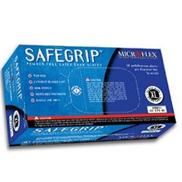 Safegrip Powder Free Latex Exam Gloves