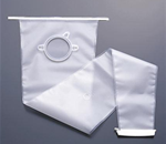 Centerpoint Lock 2pc Ostomy sys - Easy opening top accommodates a stoma cone; Easy closing wire ti