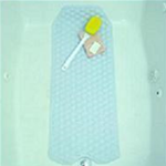 Bath Mat - No Skid - Helps reduce the risk of falling down or sliding while bathing.&lt;