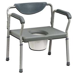 Drive Medical :: Oversized Commode Deluxe 650# Weight Capacity