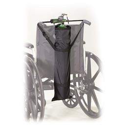 Image of Wheelchair Carry Pouch For Oxygen Cylinders