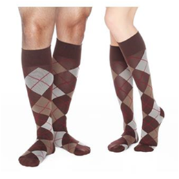 Dr. Comfort :: Rejuva® Argyle Socks for Men and Women (15-20)