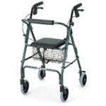 Cruiser Deluxe Classic - The is the lightest 4-wheeled walker available with hand brak
