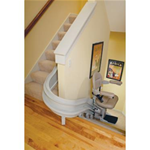 Stair Lifts - Bruno - Custom Curved Rail Stairlift