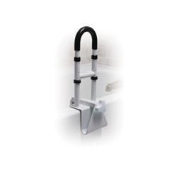 Image of Adjustable Height Bathtub Grab Bar Safety Rail 2