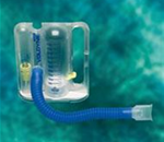 Incentive Spirometer - Large volume measurement up to 5000mL inspired air 
Go