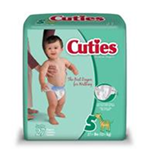 CUTIE DIAPERS SIZE 5 - First Quality Cuties Premi