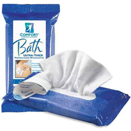 COMFORT BATH WASHCLOTHS 4X8CT