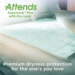 Domtar Personal Care :: Attends All-in-One Plus Premium Underpads, 30"x36", 5 count