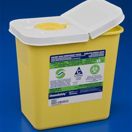 CONTAINER SHARPS CHEMO 2 GAL. YELLOW