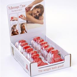 Massage Star Countertop Display w/12 Massage Stars