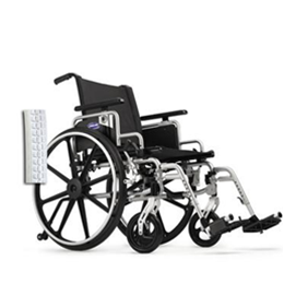 Invacare Insignia 18 x 18 Frame w/Convertible, Adj Height Arms, Footrests and Flat-Free Tires Whee
