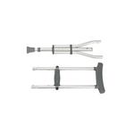 Knock Down Universal Aluminum Crutches - Product Description&lt;/SPAN
