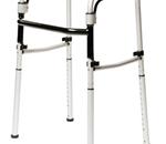 Foldaway Onyx Folding Walker - Bungee-corded legs fold easily and attach to walker frame clips 