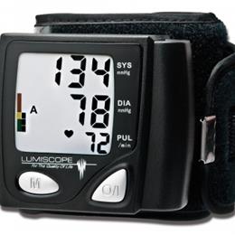 Image of Automatic Wrist Blood Pressure Monitor, Lumiscope 2