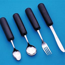 UTENSIL EZ LARGE GRIP WEIGHTED SET OF 4